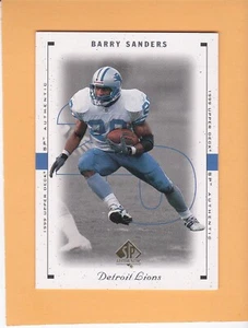 BARRY SANDERS 1999 SP AUTHENTIC #28 DETROIT LIONS NM-MT - Picture 1 of 2