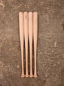 Bates de béisbol de madera con manchas de calidad artesanal de 4-27” (¡Envío gratuito!) - Imagen 1 de 2