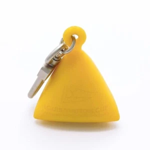 Authentic LOUIS VUITTON LV 'Good Condition' Bag Charm Key Chain Metal Yellow - Picture 1 of 7