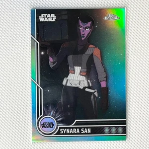 Synara San 2023 Topps Chrome Star Wars #40 Aqua Refractor /199 - Bild 1 von 8