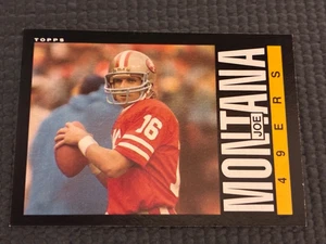 1985 Topps NFL Joe Montana #157 - NM - No creases/tears - Picture 1 of 2