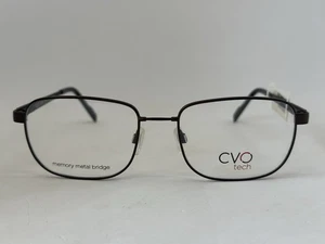 Nuevo CVO tech M 3026 Marrón 55.18.145 Hombres Memoria Metal Puente Anteojos Marcos - Imagen 1 de 12