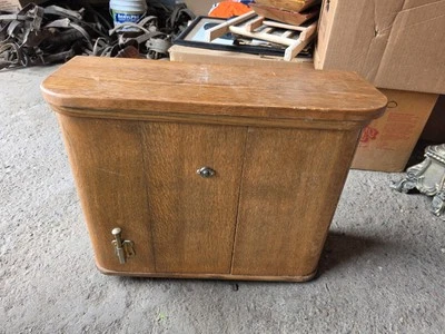 Antiguo inodoro de porcelana blanca tanque de roble de colección Acme antiguo  Foto 1 de 4