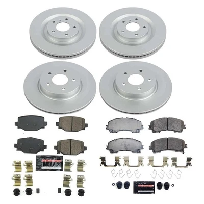 For INFINITI QX50 21-25 Z23 Evolution Geomet Plain Front & Rear Brake Kit Foto 1 de 4