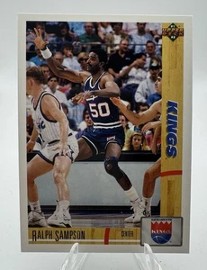 1991-92 Upper Deck Sacramento Kings Ralph Sampson #397 - Imagen 1 de 2