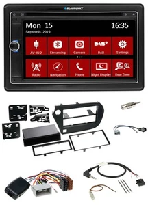 Blaupunkt TMC USB Lenkrad Bluetooth DAB 2DIN Navigation für Honda Insight ZE2 20 - Bild 1 von 12