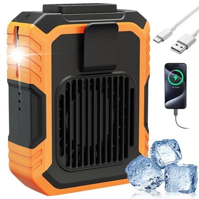 Mini Ventilator USB-aufladbar mit 3 Stufen-Turbinen-Design tragbarer Tischlüfter - Bild 1 von 4