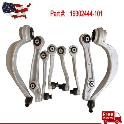 19302444-101 For 09-18 Audi A8 Quattro S8 8pcs Front Upper+Lower Control Arm Kit - Image 1 of 4