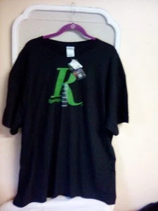 Men's Black Vintage 2XL Short Sleeve Remington T-shirt New - Picture 1 of 4