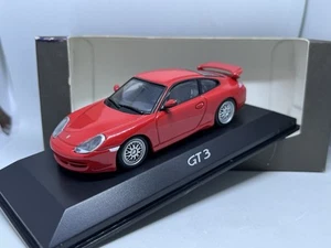 Porsche 911 996 GT3 1999 indischrot Minichamps Modell 1:43 OVP WAP Dealer - Bild 1 von 9