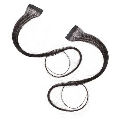  2 Pcs Echthaarteil Clip in Echten Menschlichen Haarverlängerungen - Bild 1 von 4