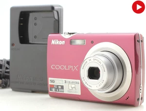 English OK [MINT] Nikon COOLPIX S230 Red purple 10.0MP Digital Camera From JAPAN - Picture 1 of 11