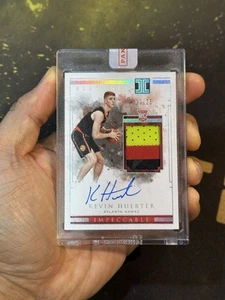 2018-19 Impeccable Kevin Huerter RPA Rookie Patch Elegance Auto /25 Sealed - Picture 1 of 3