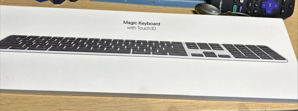 Apple A2520 Magic Keyboard With Touch ID and Numeric Keypad BLACK New - Image 1 of 4