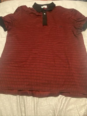 Polo SALVATORE FERRAGAMO GANCINI Rojo Hecho en Italia Talla L Foto 1 de 4