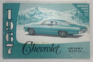 1967 Impala SS Convertible Factory GM Original Owners Manual Set 1st Ed OEM - Picture 1 of 5