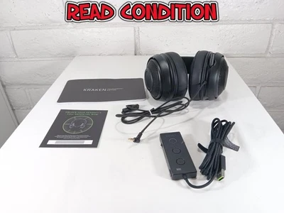 READ CONDITION Razer Kraken Tournament Edition THX 7.1 Surround Gaming Headset - Image 1 of 4