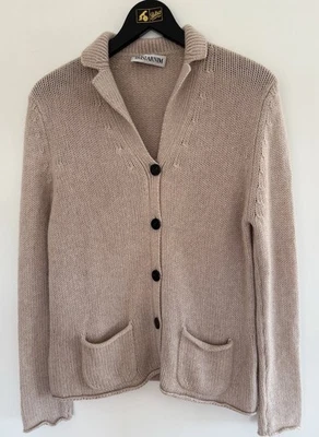 Iris von Arnim-Strickjacke,  100% Kaschmir, beige, hervorragender Zustand - Bild 1 von 4