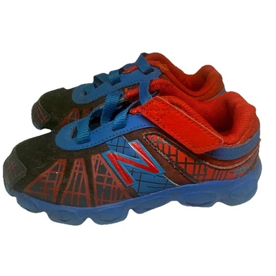 New Balance Kids 890 Spider-Man Lightweight Tennis Running Shoes Toddler Size 8 - Image 1 of 4