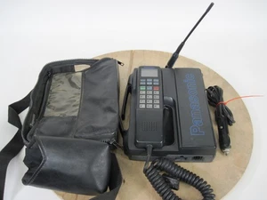 Vintage Panasonic EB-1181 Car Phone Mobile Cellular Japan Bag Antenna Kit Comple - Photo 1 sur 9