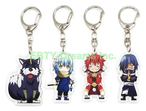 Set of 4 Reincarnated As Slime Anime Acrylic Keychain Rimuru Ranga Benimaru - Bild 1 von 2