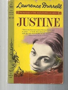 Justine ~ Cardinal GC-63 1963 6th Lawrence Durrell BK1 The Alexandria Quartet - Imagen 1 de 1