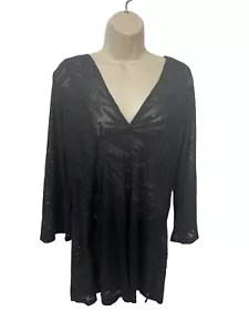 Cubierta de natación J VALDI para mujer talla mediana en negro - Imagen 1 de 12