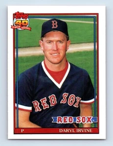 1991 O-Pee-Chee Daryl Irvine Boston Red Sox #189 - Picture 1 of 2