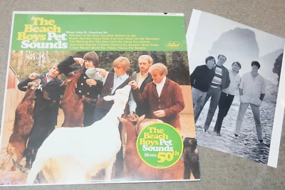 SEALED! Brian Wilson/Beach Boys PET SOUNDS Mono w/ hype & bonus PHOTO - Image 1 of 2