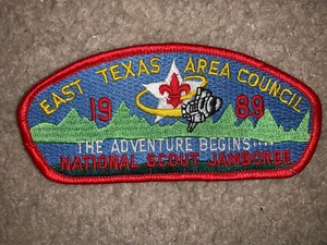 Boy Scout 1989 East Texas Area NASA Shuttle Council JSP National Jamboree Patch - Picture 1 of 1