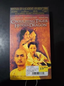 Crouching Tiger Hidden Dragon VHS Brand New Sealed - Picture 1 of 3