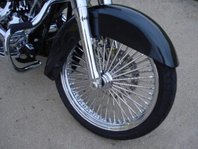 FRONT FENDER W/NO TRIM HOLES HARLEY HERITAGE SOFTAIL 1986 & UP REP # 59129-86 - Image 1 of 2