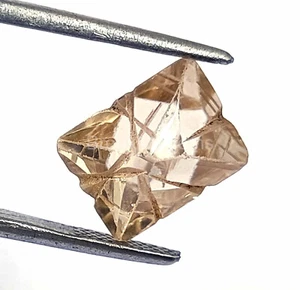 Diamond-Raw 8.05 Ct D-Color Certified CVD Loose Diamond Colorless Gemstone R - Picture 1 of 9