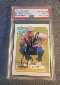 Rare Jordan Spieth Signed Autographed 2015 SI for Kids Rookie Card PSA DNA - Picture 1 of 2