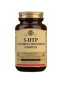 Solgar 5-HTP L-5-Hydroxytryptophan Complex - 90 Capsules EXP: 12/25