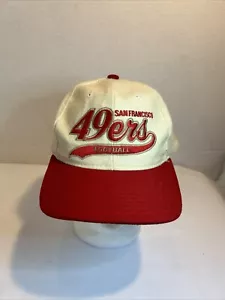 Vtg Starter NFL San Francisco 49ers Snapback Hat 100% Wool beautiful hat - Picture 1 of 7