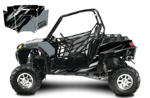 Polaris RZR 900 Grafik Kit D57-3 schwarz und grau 2011 - 2013 - Bild 1 von 2