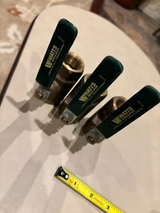 REGOLATORE WATT, CORPO BRONZO, VALVOLA A SFERA 3/4" *MADE IN USA* 3/4 NPT - Foto 1 di 5