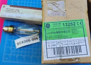 BOX006-006 GE 13252 - LU150/MED 150 Watt High Pressure Sodium Light Bulb, Medium - Picture 1 of 3