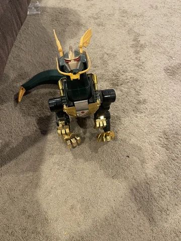 MIGHTY MORPHIN POWER RANGERS LORD ZEDD'S POWER ZORD SERPENTERA Incomplete Cover