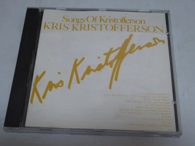KRIS KRISTOFFERSON <  Songs Of Kristofferson  > VG++ (CD) - Bild 1 von 4