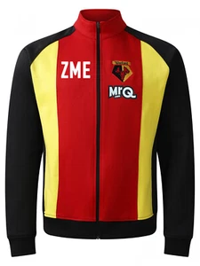 Watford FC GT Retro Jacket Match Worn By Zavier Massiah-Edwards Size Medium - Picture 1 of 3