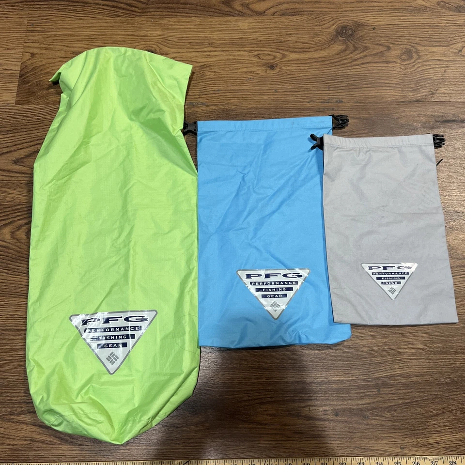 Lote de 3 bolsas enrollables Columbia PFG Performance Foto 1 de 1