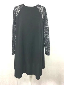 ASOS size 12 (UK12 US8) A-line tunic dress lace trim - Imagen 1 de 8