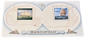 MARCO POLO Australia-85c, Canada-46c Joint Issue Mini Souvenir Sheet 1999 - Picture 1 of 1