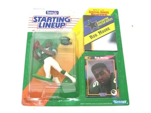 Starting Lineup Action Figure ROB MOORE NFL NEW YORK JETS Kenner 1992 - Picture 1 of 2