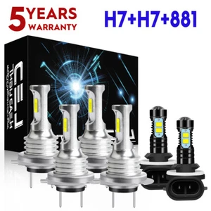 Faros antiniebla luces altas bajas para Hyundai Santa Fe 2007-2009 2012 - Imagen 1 de 18
