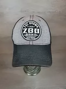 Zac Brown Band ZBB Ball Cap Hat Southern Ground Denim Hook and Loop - Picture 1 of 6
