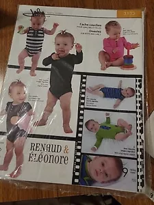 Jalie Baby - 24M size Bodysuit Infant & Preemie Boys & Girls Sewing Pattern 3133 - Picture 1 of 1
