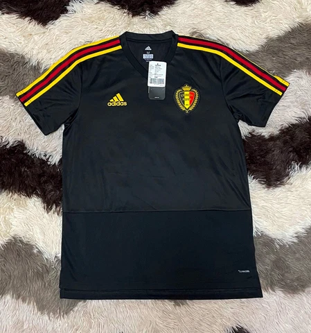 BNWT BELGIUM NATIONAL TEAM 2018 TRAINING FOOTBALL SHIRT SOCCER JERSEY SIZE M Cover